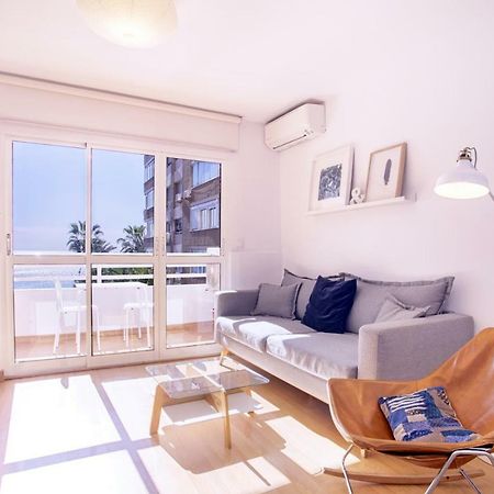 Malagueta Blue Apartment Malaga Bagian luar foto